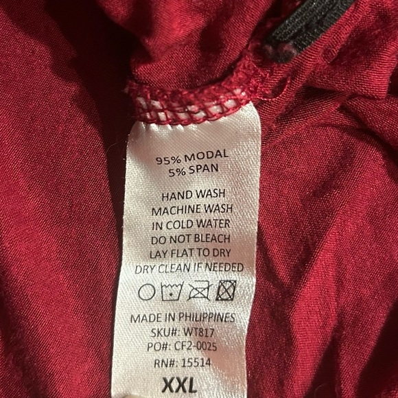 JOHNNY WAS By Johnny Ruched Side Dolman Sleeve Top - Picture 7 of 8